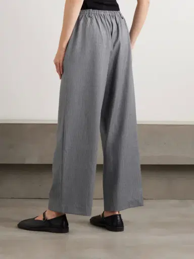 Deiji Studios Belted Pinstriped Wool Pants | Thumbnail 3 Deiji Studios Belted Pinstriped Wool Pants | Thumbnail 3