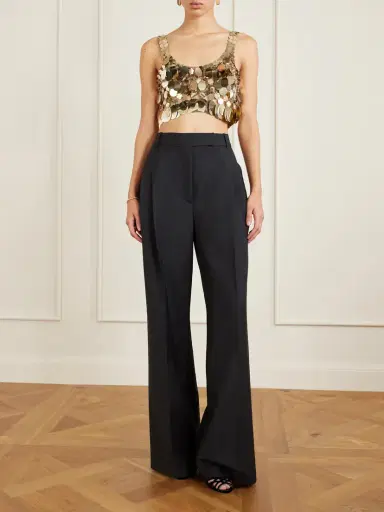 Rabanne Cropped Chainmail Top | Thumbnail 2 Rabanne Cropped Chainmail Top | Thumbnail 2