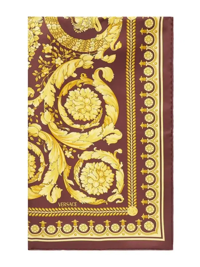 Printed Silk-twill Scarf