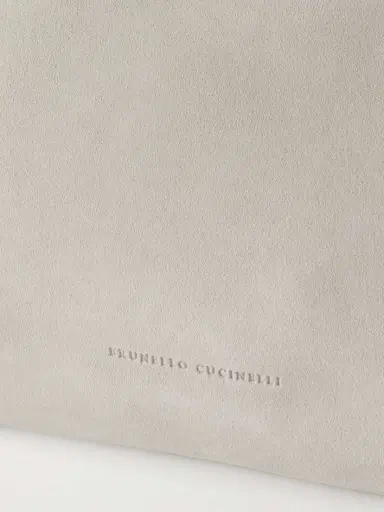 Brunello Cucinelli Leather-trimmed Suede Tote | Thumbnail 5 Brunello Cucinelli Leather-trimmed Suede Tote | Thumbnail 5