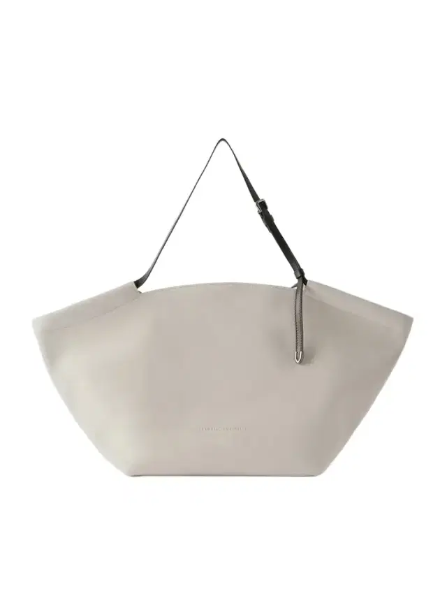 Leather-trimmed Suede Tote