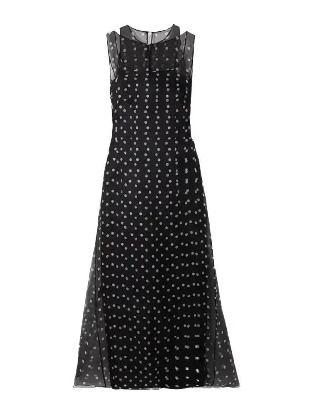Selina Polka-dot Silk Organza And Faille Dress