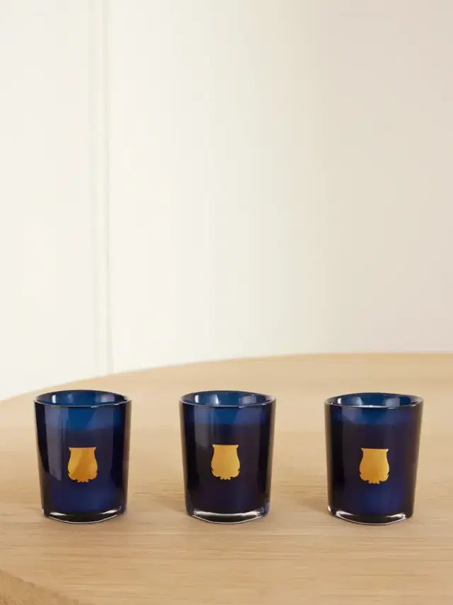 TRUDON Petites Bougies Belles Matières Set Of Three Scented Candles