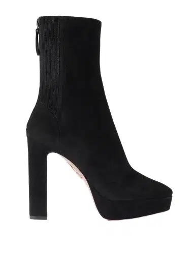 Aquazzura Martine 110 Suede Platform Ankle Boots | Thumbnail 1 Aquazzura Martine 110 Suede Platform Ankle Boots | Thumbnail 1