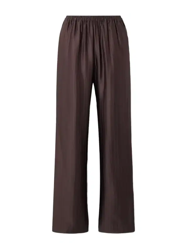 Kadala Paneled Satin Straight-leg Pants