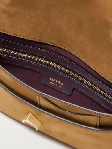 Métier Edge Embellished Suede Clutch | Thumbnail 5