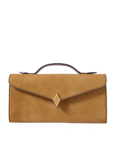 Métier Edge Embellished Suede Clutch | Thumbnail 1