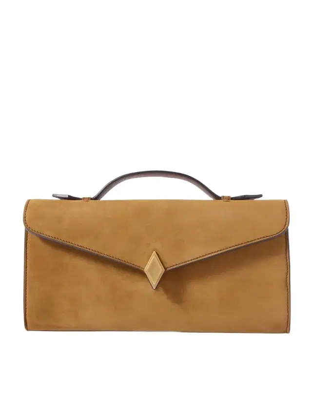 Métier Edge Embellished Suede Clutch