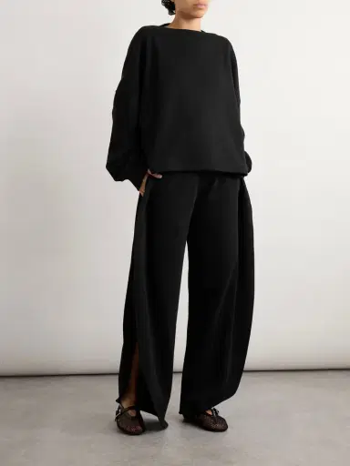 Alaïa Oversized Cotton-jersey Sweatshirt | Thumbnail 2 Alaïa Oversized Cotton-jersey Sweatshirt | Thumbnail 2