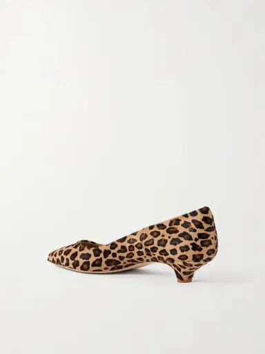 Jamie Haller Kitty Leopard-print Calf Hair Pumps | Thumbnail 3