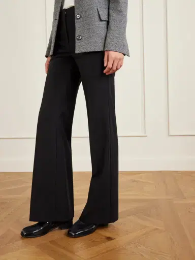 Jamie Haller Mod Calf Hair And Glossed-leather Loafers | Thumbnail 2 Jamie Haller Mod Calf Hair And Glossed-leather Loafers | Thumbnail 2