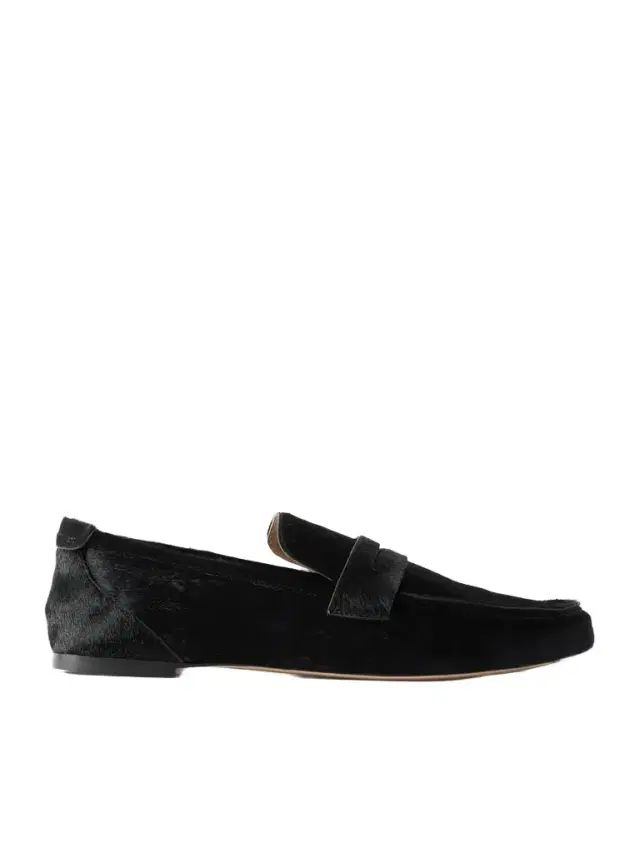 Penny Calf Hair Loafers