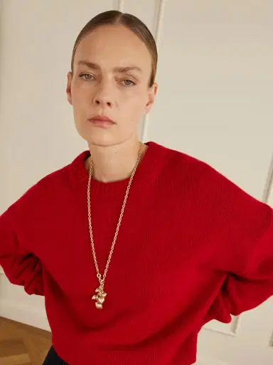 Roxanne Assoulin The Family Of Hearts Gold-tone Crystal Necklace | Thumbnail 5 Roxanne Assoulin The Family Of Hearts Gold-tone Crystal Necklace | Thumbnail 5
