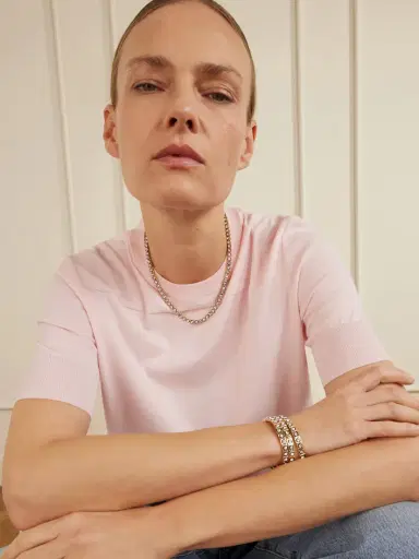 Roxanne Assoulin The Royal Set Of Three Gold-tone, Enamel And Crystal Bracelets | Thumbnail 2
