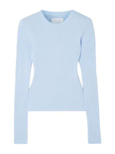 Citizens of Humanity Pilar Cropped Waffle-knit Cotton T-shirt | Thumbnail 1