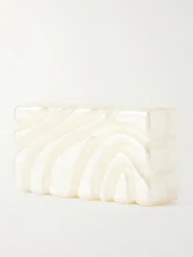 Cult Gaia Aura Embellished Acrylic Clutch | Thumbnail 3 Cult Gaia Aura Embellished Acrylic Clutch | Thumbnail 3