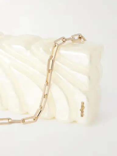 Cult Gaia Aura Embellished Acrylic Clutch | Thumbnail 4 Cult Gaia Aura Embellished Acrylic Clutch | Thumbnail 4