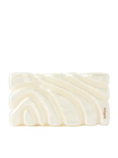 Cult Gaia Aura Embellished Acrylic Clutch | Thumbnail 1 Cult Gaia Aura Embellished Acrylic Clutch | Thumbnail 1