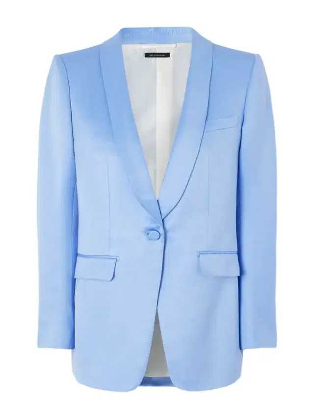 Cotton And Silk-blend Duchesse-satin Blazer