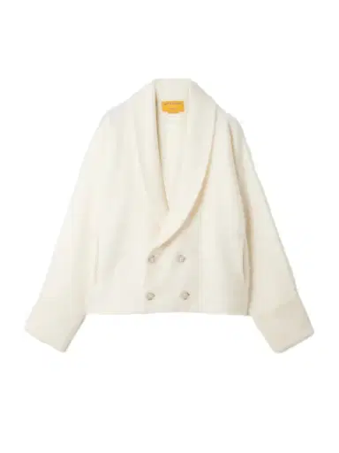 Guest In Residence Grizzly Double-breasted Brushed-cashmere Jacket | Thumbnail 1