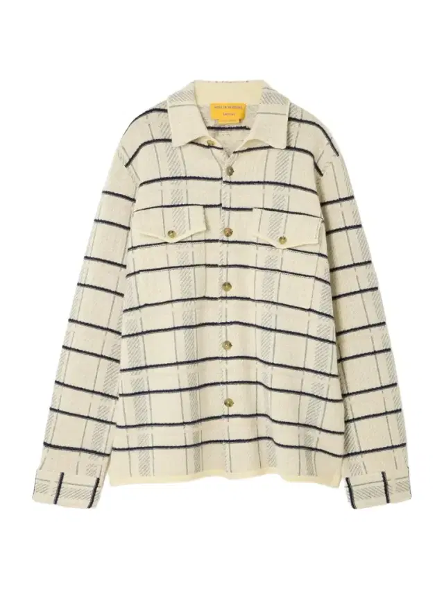 Checked Cashmere Overshirt