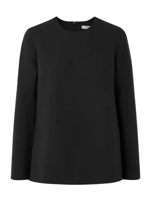 Satin-jersey T-shirt
