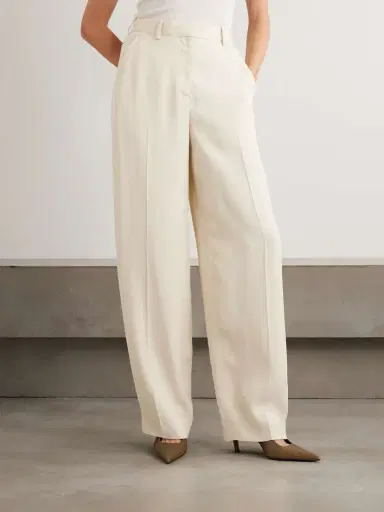 Heirlome Carolyn Twill Straight-leg Pants | Thumbnail 3 Heirlome Carolyn Twill Straight-leg Pants | Thumbnail 3
