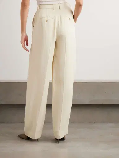 Heirlome Carolyn Twill Straight-leg Pants | Thumbnail 4 Heirlome Carolyn Twill Straight-leg Pants | Thumbnail 4