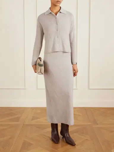 Max Mara Cashmere Midi Skirt | Thumbnail 2 Max Mara Cashmere Midi Skirt | Thumbnail 2