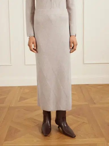 Max Mara Cashmere Midi Skirt | Thumbnail 3 Max Mara Cashmere Midi Skirt | Thumbnail 3