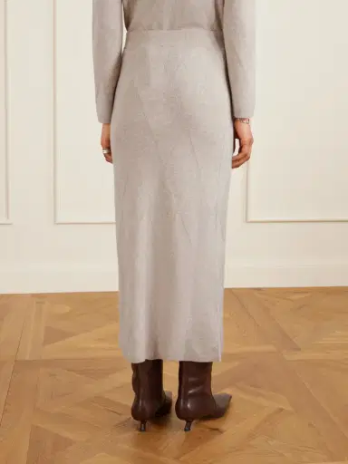 Max Mara Cashmere Midi Skirt | Thumbnail 4 Max Mara Cashmere Midi Skirt | Thumbnail 4