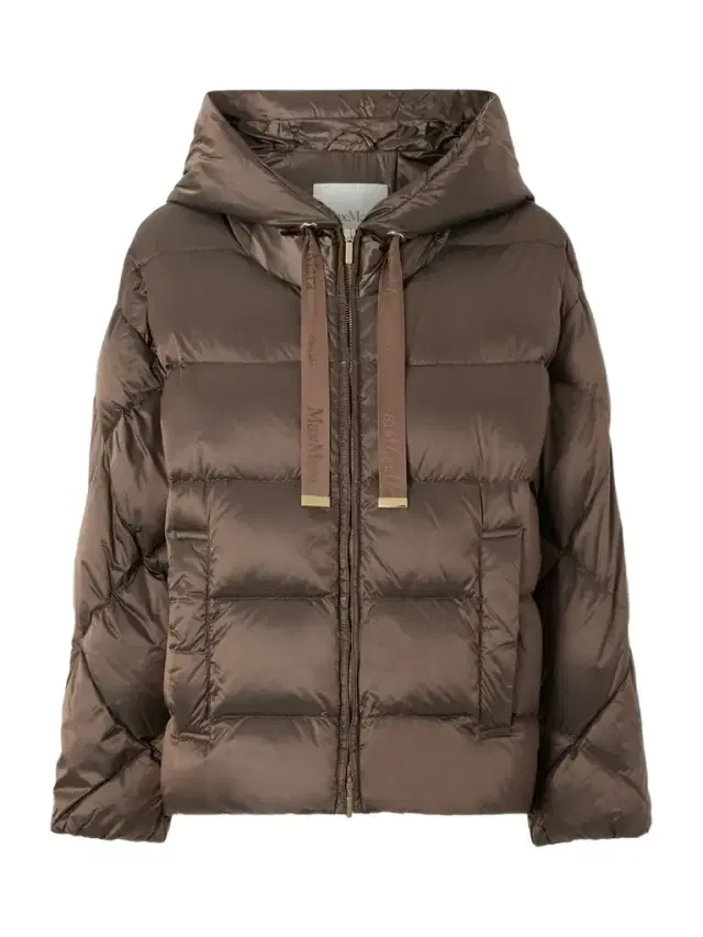 The Cube Hooded Quilted Shell Down Jacket
