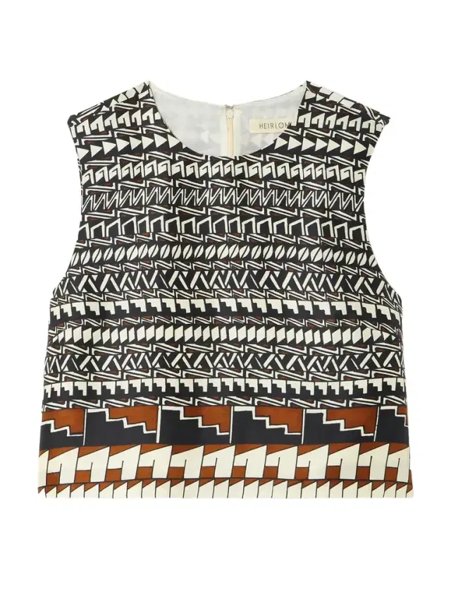 + Alex Jurado Printed Silk-satin Tank