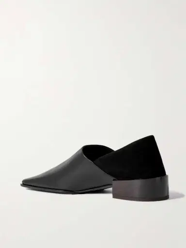 Alaïa Leather And Nubuck Loafers | Thumbnail 3 Alaïa Leather And Nubuck Loafers | Thumbnail 3