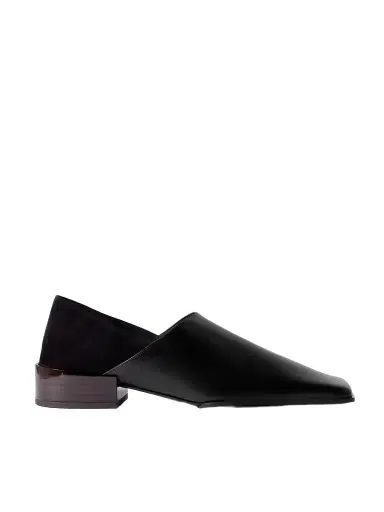 Alaïa Leather And Nubuck Loafers | Thumbnail 1 Alaïa Leather And Nubuck Loafers | Thumbnail 1