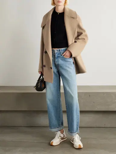 Loewe Double-breasted Wool Coat | Thumbnail 2 Loewe Double-breasted Wool Coat | Thumbnail 2