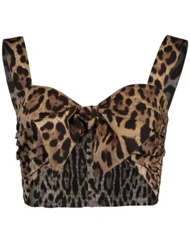 Dolce & Gabbana Leo Crop Top | Thumbnail 1