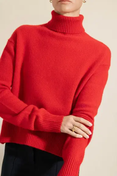 Sprwmn Long Sleeve Turtleneck Sweater | Thumbnail 3