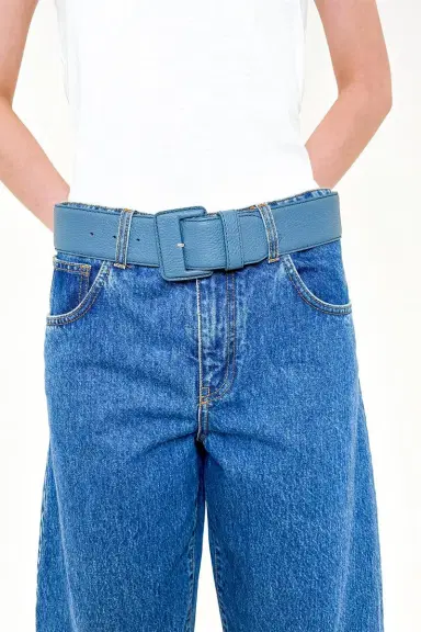 ODEEH Wide Leather Belt | Thumbnail 2