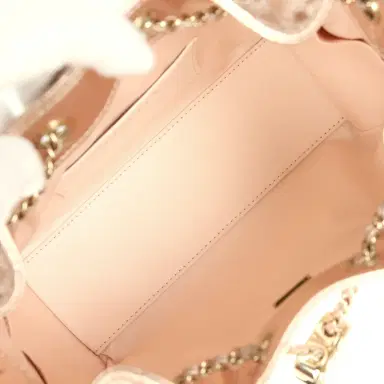 Chanel Chanel Mini 25 Hobo Bag Metallic Rose Gold Caviar Caviar Light Gold Hardware | Thumbnail 8 Chanel Chanel Mini 25 Hobo Bag Metallic Rose Gold Caviar Caviar Light Gold Hardware | Thumbnail 8