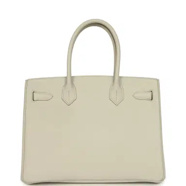 HERMÈS Pre-owned Hermes 3 en 1 Birkin 30 Beton Togo and Swift Palladium Hardware | Thumbnail 12 HERMÈS Pre-owned Hermes 3 en 1 Birkin 30 Beton Togo and Swift Palladium Hardware | Thumbnail 12