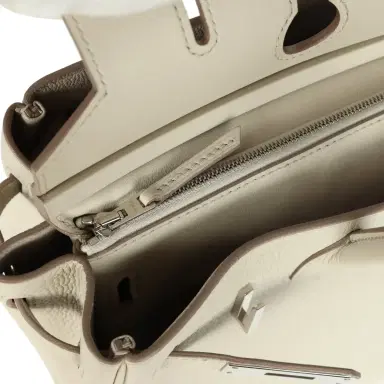 HERMÈS Pre-owned Hermes 3 en 1 Birkin 30 Beton Togo and Swift Palladium Hardware | Thumbnail 15 HERMÈS Pre-owned Hermes 3 en 1 Birkin 30 Beton Togo and Swift Palladium Hardware | Thumbnail 15