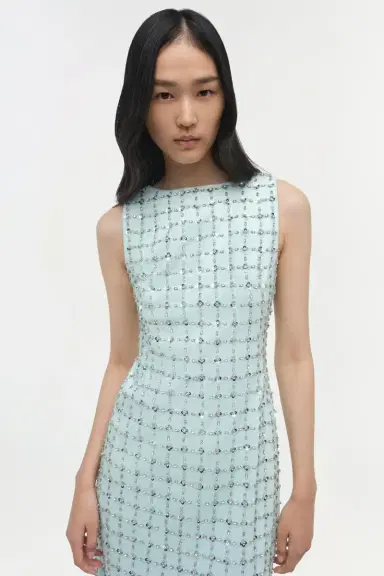 Simkhai Claudia Embellished Midi Dress | Thumbnail 3 Simkhai Claudia Embellished Midi Dress | Thumbnail 3
