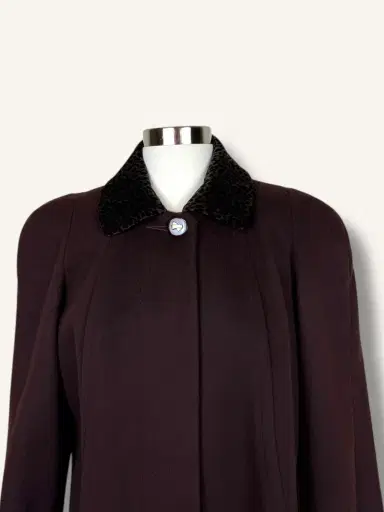 Jen Wonders Studio Brown Wool Coat | Thumbnail 11