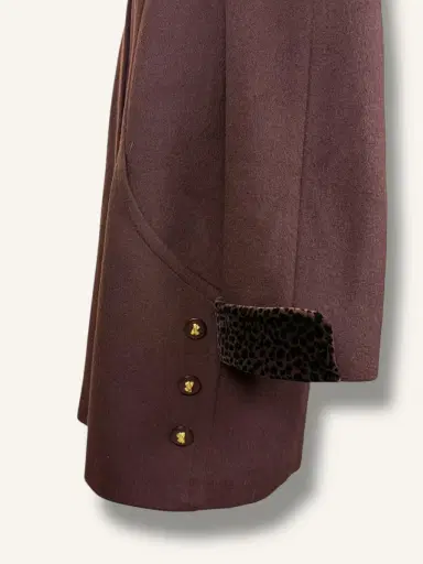 Jen Wonders Studio Brown Wool Coat | Thumbnail 13