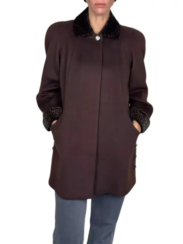 Brown Wool Coat
