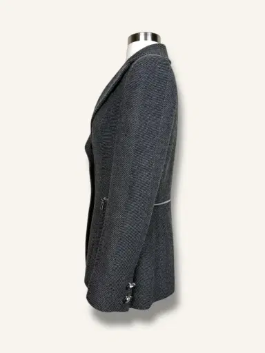 Jen Wonders Studio Grey Wool Blazer | Thumbnail 11