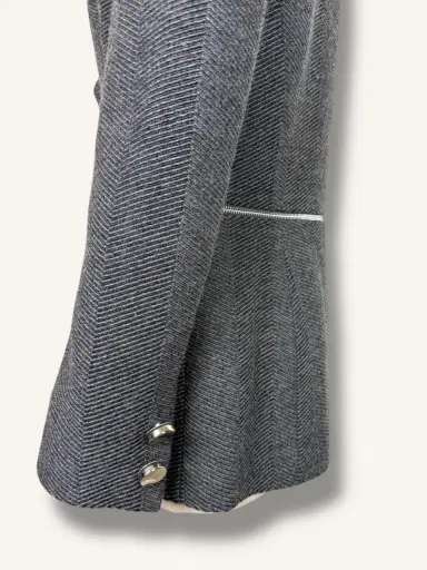 Jen Wonders Studio Grey Wool Blazer | Thumbnail 13