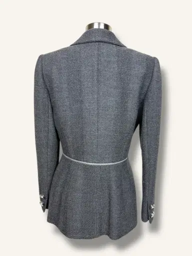 Jen Wonders Studio Grey Wool Blazer | Thumbnail 14