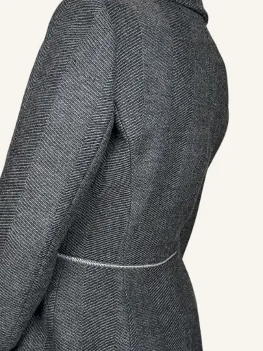Jen Wonders Studio Grey Wool Blazer | Thumbnail 6
